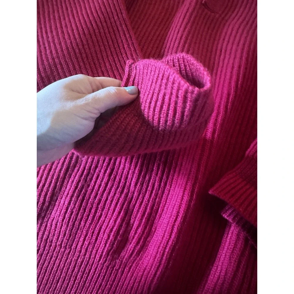 Vintage Gap Men's Collared Wool Red Sweater Pullover Buttons XL 80s/90s‎